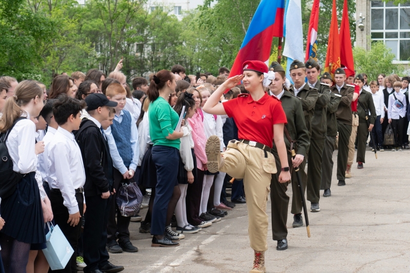 В Хабаровске свыше 400 человек вступило в ряды Юнармии с начала года