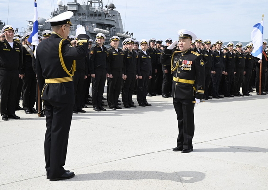В Новороссийской военно-морской базе празднуют 240-летие со дня основания Черноморского флота