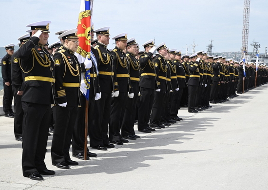 В Новороссийской военно-морской базе празднуют 240-летие со дня основания Черноморского флота
