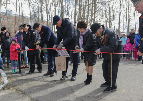 В Учебном центре ВМФ открыта «Партизанская деревня»