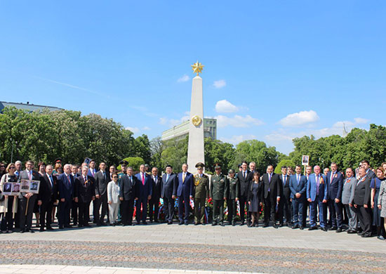 В Венгрии почтили память советских воинов, павших в годы Великой Отечественной войны