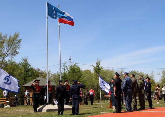 Военно-патриотическая игра «Зарница» прошла в парке «Патриот» на Сахалине