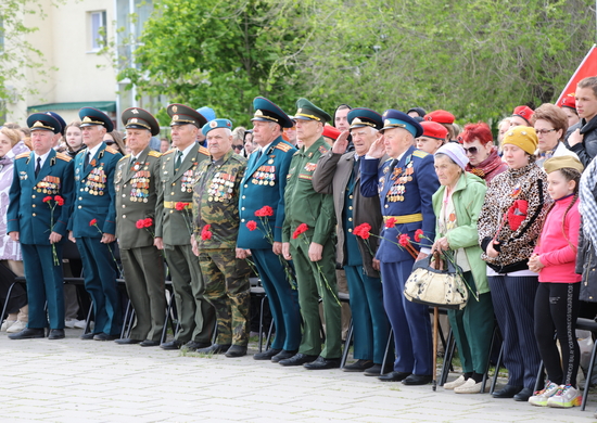 Военнослужащие дальней авиации приняли участие в памятных мероприятиях, посвященных 78-годовщине Дня Победы в Саратовской области