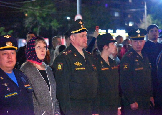 Военнослужащие Оренбургского ракетного объединения встретили мощи великомученика Георгия Победоносца