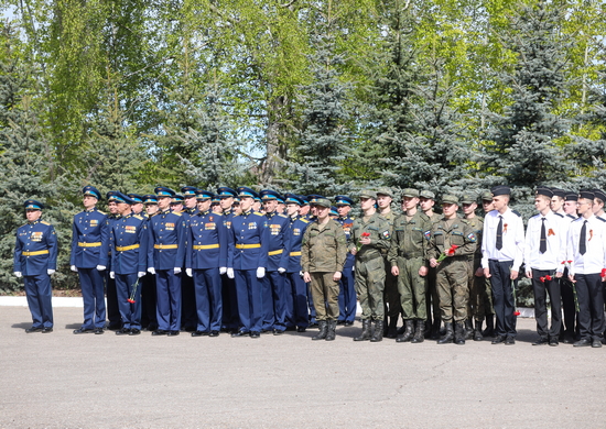 Военнослужащие Тверского соединения ВТА приняли участие в митинге, посвященном 78-й годовщине Великой Победы
