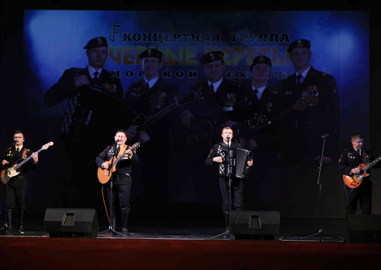Артисты группы «Черные береты» выступили с концертом в Северодвинске