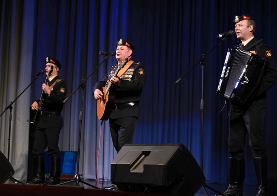 Артисты группы «Черные береты» выступили с концертом в Северодвинске