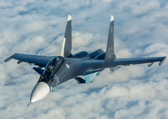 Экипажи самолетов Су-30СМ2 и Су-24 Балтийского флота выполнили практические бомбометания на полигоне в Калининградской области