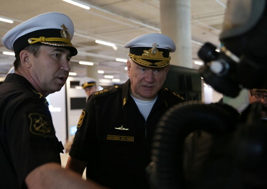 Главнокомандующий ВМФ принял участие в открытии  ХI Международного военно-морского салона МВМС-2023