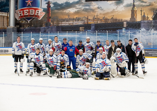 Команда Северного флота заняла третье место на Кубке Вооруженных сил по хоккею с шайбой