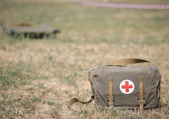 Медицинская служба военной базы ЮВО в Армении приняла участие в тренировке в полевых условиях