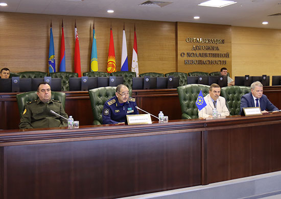 Представители государств – членов ОДКБ обсудили вопросы совершенствования подготовки и проведения учений с Миротворческими силами ОДКБ