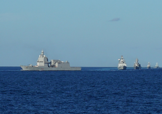 У берегов Индонезии завершилось международное учение «Комодо-2023» с участием кораблей ВМФ России