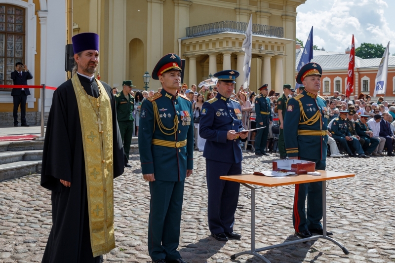 В Санкт-Петербурге состоялся выпуск офицеров Военного института физической культуры
