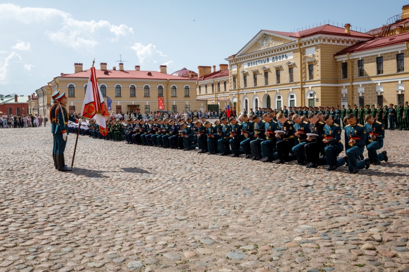 В Санкт-Петербурге состоялся выпуск офицеров Военного института физической культуры