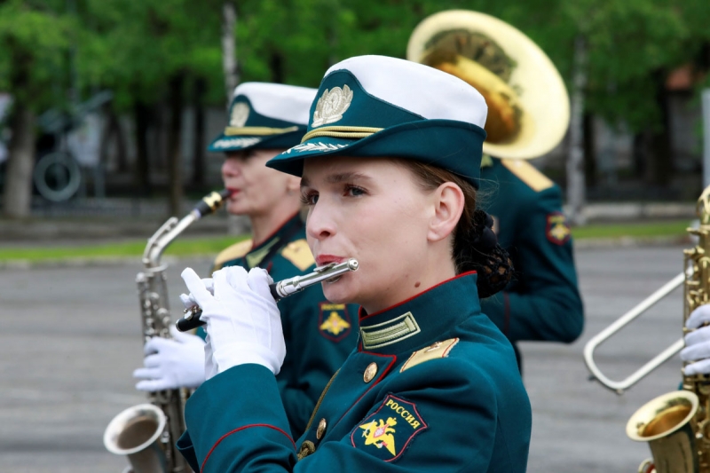 В воинской части Хабаровского гарнизона состоялся митинг, посвящённый началу летнего периода обучения