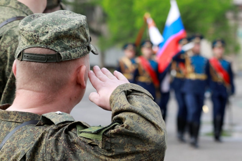 В воинской части Хабаровского гарнизона состоялся митинг, посвящённый началу летнего периода обучения