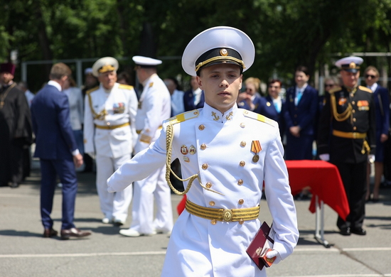 Во Владивостоке состоялся 5-й юбилейный выпуск воспитанников филиала Нахимовского военно-морского училища