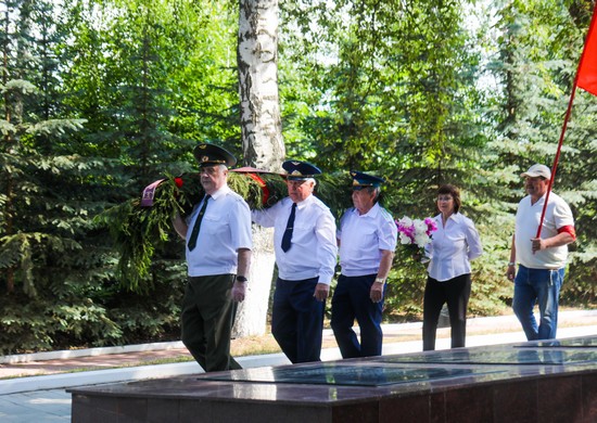 Военнослужащие Тверского соединения ВТА приняли участие в акции «Свеча памяти»