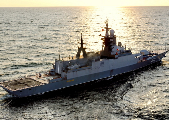 Корвет «Бойкий» отработал противолодочные задачи в Балтийском море