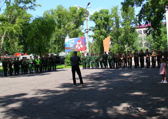 Культурные и спортивно-массовые мероприятия прошли в общевойсковой армии ВВО в Приамурье