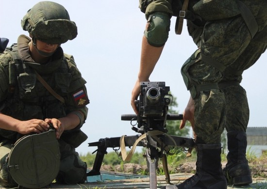 На полигонах Восточного военного округа продолжаются сборы с гранатометчиками