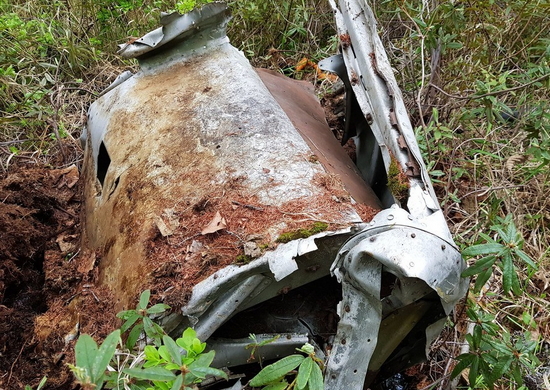 На Сахалине продолжаются работы на месте гибели бомбардировщика Ту-2
