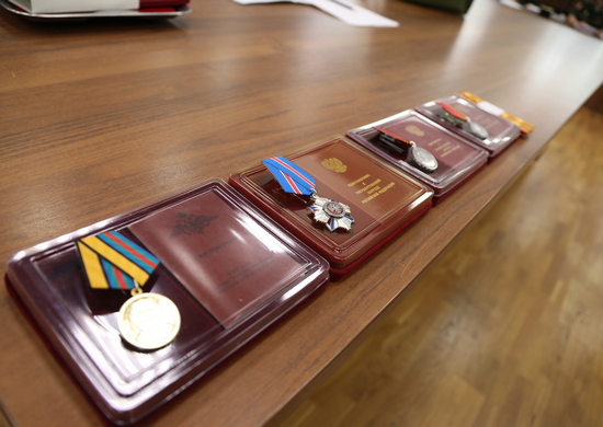 Офицерам ЦВО вручили государственные награды за отличие в специальной военной операции