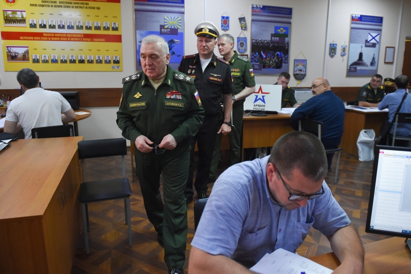 Рабочая группа Минобороны России прибыла с инспекцией в войска ЮВО