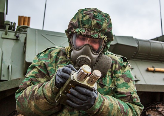 В Приамурье с военнослужащими Восточного военного округа проведена тренировка по РХБ защите