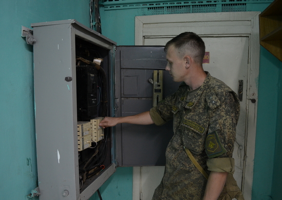 В Саратовской области проведена тренировка с подразделениями связи полка дальней авиации