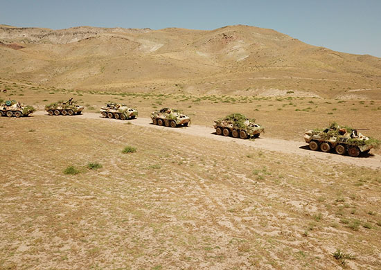 Военнослужащие российской военной базы в Таджикистане приступили к тактико-специальным занятиям