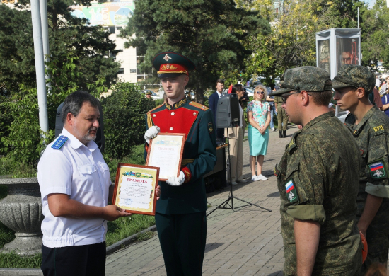 Более 70 учащихся военного учебного центра ДВГУПС вернулись в Хабаровск после стажировки на БАМе