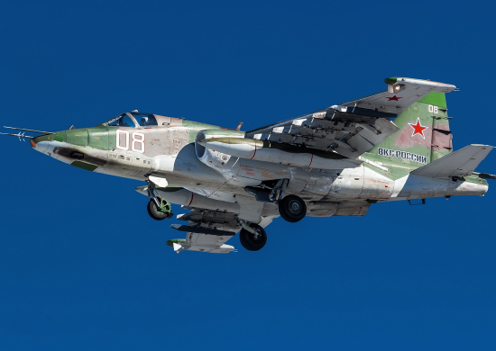 Экипажи Су-25СМ российской военной базы в Киргизии выполнили учебно-тренировочные полеты в условиях высокогорья