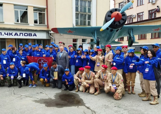 Юнармейцы приняли участие в окружном слете юных авиаторов в Новосибирской области