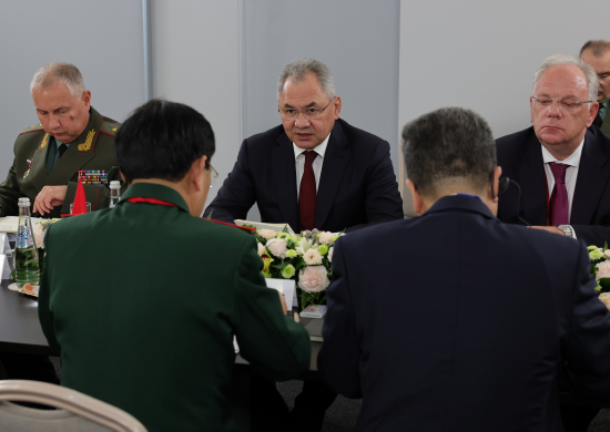 Министр обороны РФ Сергей Шойгу убеждён, что разработки российской оборонной промышленности будут востребованы в вооружённых силах Вьетнама