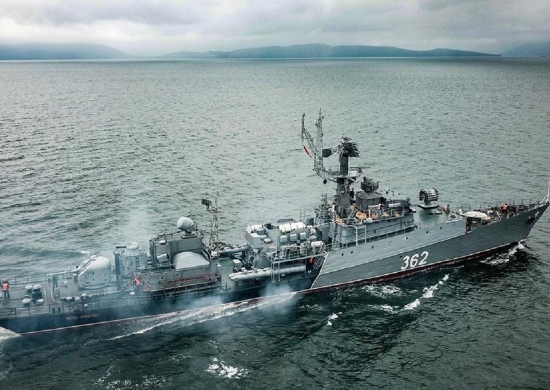 Отряд кораблей Тихоокеанского флота отработал уничтожение подводных лодок