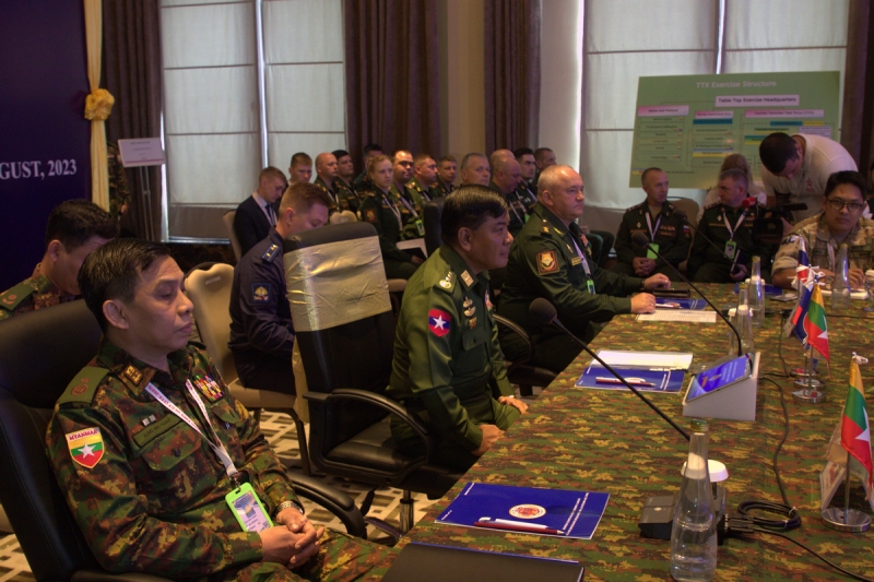 Тренировка по противодействию терроризму с участием стран - членов АСЕАН и диалоговых партнеров («СМОА плюс») началась в Мьянме