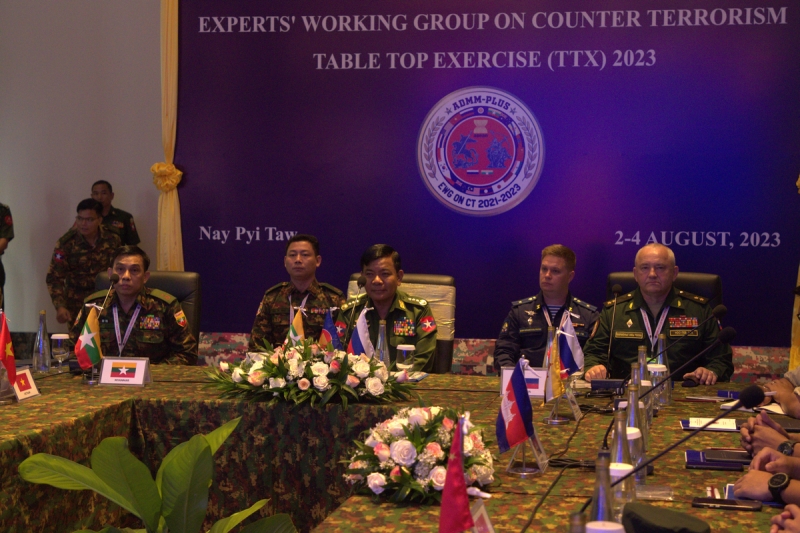 Тренировка по противодействию терроризму с участием стран - членов АСЕАН и диалоговых партнеров («СМОА плюс») началась в Мьянме