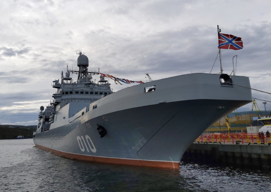 В Балтийске на большом десантном корабле «Иван Грен» СФ пройдет акция Минобороны России «Сила в Правде»