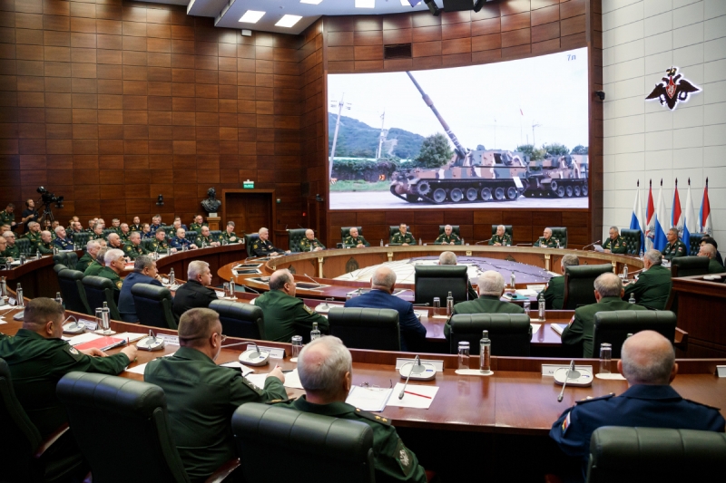 В Национальном центре управления обороной состоялось заседание Коллегии Минобороны России
