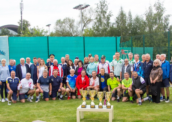 В Подмосковье состоялся теннисный турнир среди ветеранов Военно-воздушных сил