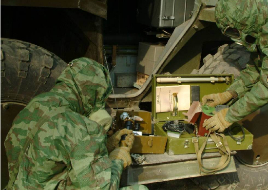 В Приамурье с военнослужащими Восточного военного округа состоялась тренировка по радиационной химической и биологической защите