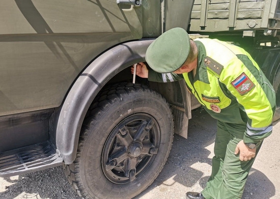 Военные автоинспекторы ЦВО провели акцию «Автошина»  в Самарской области