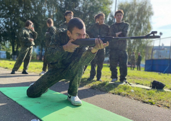 Юнармейцы Кузбасса приняли участие в военно-спортивной игре