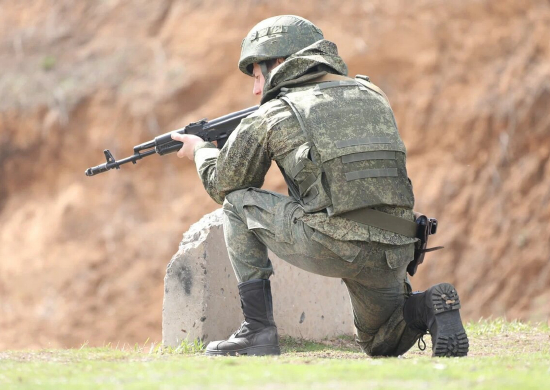 С военнослужащими мотострелкового соединения ЦВО проведена тренировка по антитеррору в Самарской области