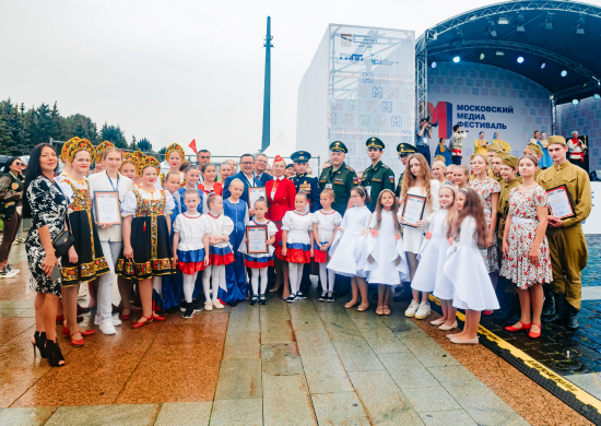 Творческая группа ЦОК ВКС выступила на главной сценической площадке «Московский медиафестиваль»