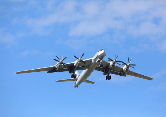 В Амурском соединении дальней авиации выполнены  плановые полёты на самолётах Ту-95мс
