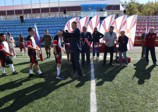 В Смоленске завершился чемпионат Вооруженных Сил Российской Федерации по футболу