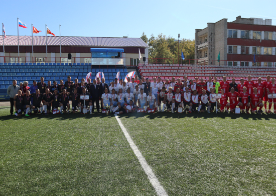 В Смоленске завершился чемпионат Вооруженных Сил Российской Федерации по футболу